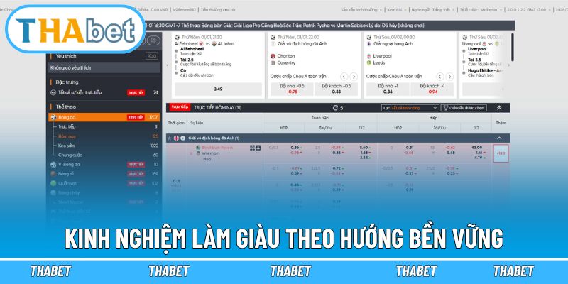 Bật mí 3 cách làm giàu từ cá độ bóng đá