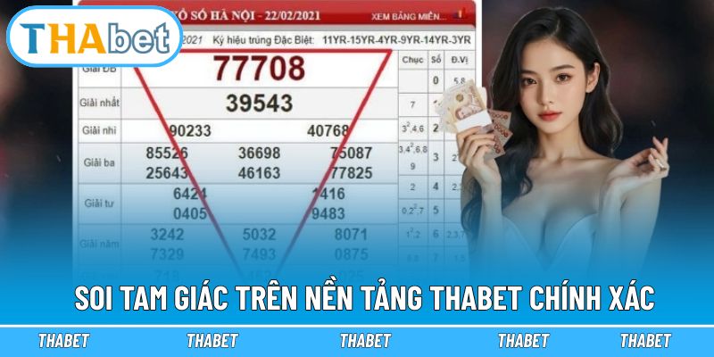 Soi tam giác trên nền tảng Thabet chính xác